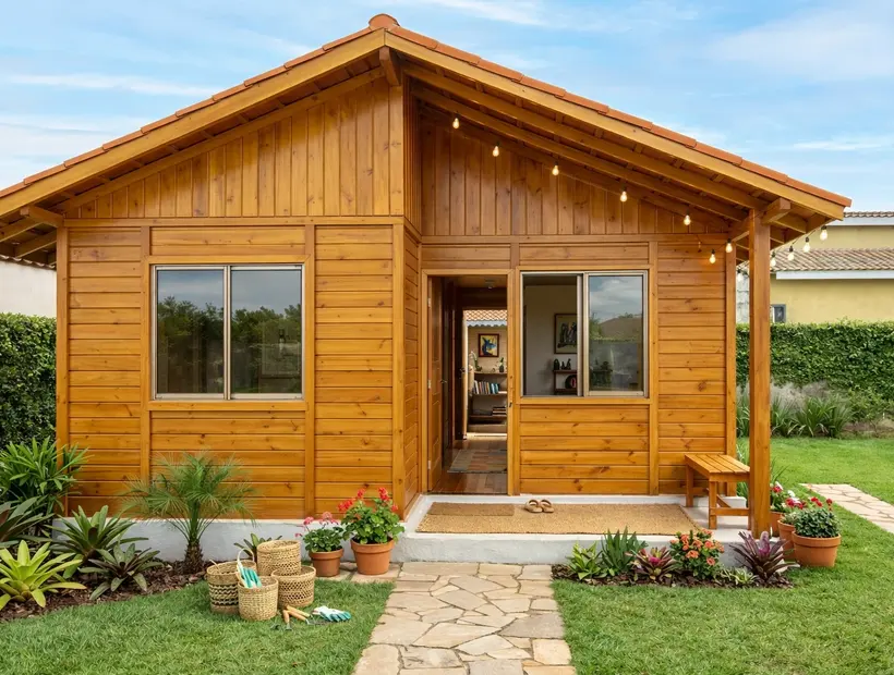 Checklist para pedir orientação sobre uma casa de madeira