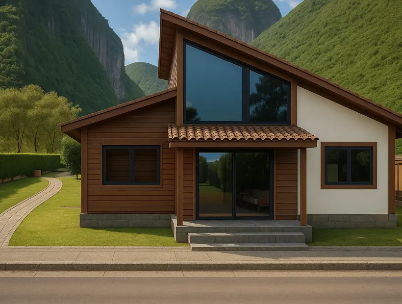 Como escolher uma casa de madeira para construir no ES