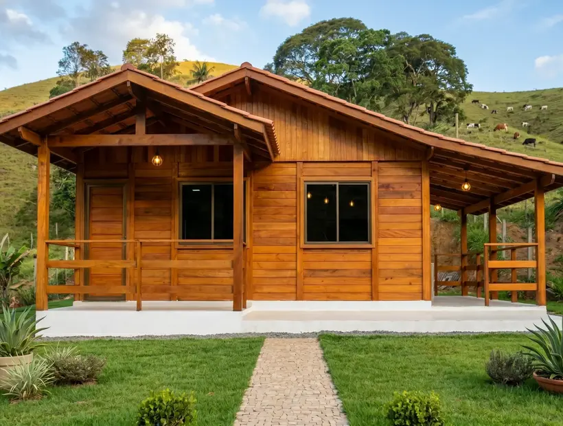 Casa de madeira para morar: o que muda quando o uso é diário