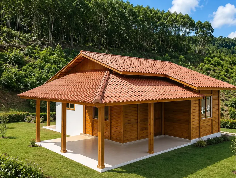 Como escolher uma casa de madeira para construir no ES