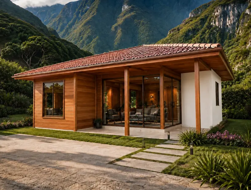 Casa de madeira para sítio: como alinhar conforto e manutenção