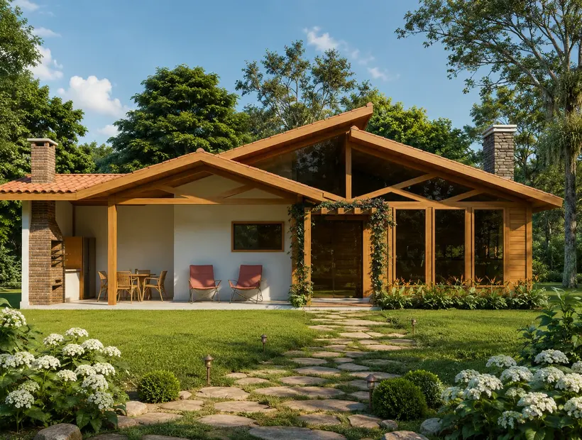 Casa de madeira para morar: o que muda quando o uso é diário