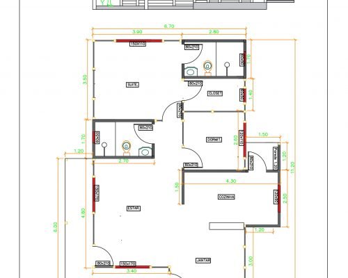 Casa de Madeira - Mogi das Cruzes-SP – 89 m²