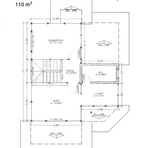 Casa de Madeira - Teixeira de Freitas BA - 110 m²